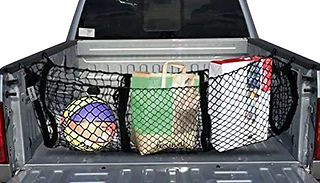 2-Piece Car Boot Net Storage Set
