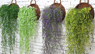 80cm Artificial Hanging Flower Vine Decoration - 5 Colours