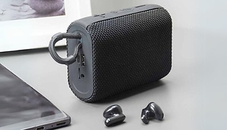 Red5 Wireless Speaker and Built-In Earbuds