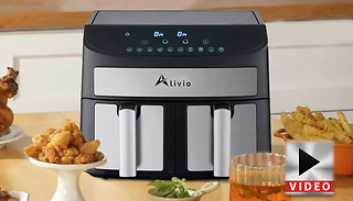 Alvio 9L Double Basket Air Fryer