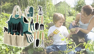 9-Piece Gardeners Essential Toolkit - 4 Colours!