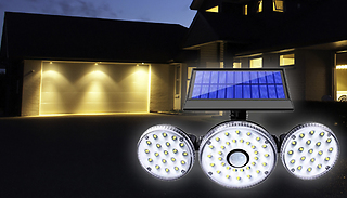 Solar LED Motion Sensor Security Garden Wall Light