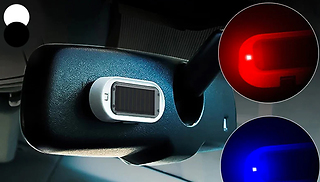 LED Solar Powered Fake Car Security Light - 2 Colours & 2 Lights