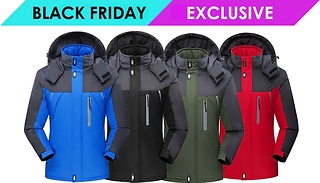 Wind & Waterproof Thermal Fleece-Lined Unisex Jacket - 4 Colours