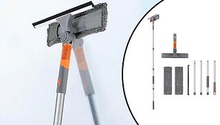 2-in-1 Squeegee Window Cleaner Kit