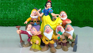 Snow White-Inspired Princess & Gnome Ornament Set