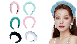 Spa Flannel Puffy Fashion Headband - 7 Colours