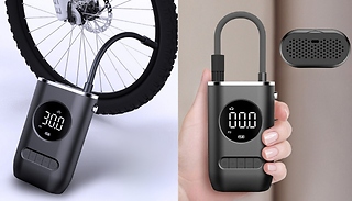 50W Portable Wireless Tyre Inflator!