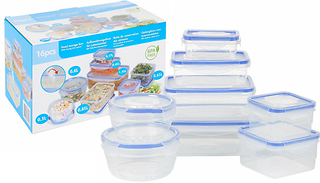 16-Piece Assorted Food Storage Container Set