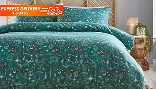 Celestial Duvet Cover Set with Pillows - 4 Sizes