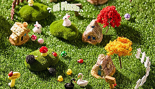 51-Piece DIY Miniature Fairy Ornament Kit