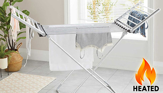 Electric Heated Clothes Airer - Winged or Standard