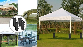 Set of 4 Weighted Sandbags - For Gazebos and More!