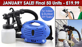 Indoor & Outdoor Pro-Paint Electric Paint Sprayer