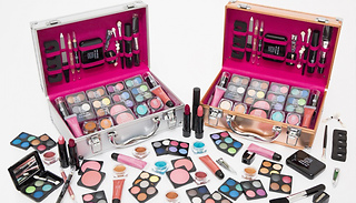 54 or 80-Piece Make-Up Set With Case - 2 Colours
