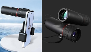 2000×24 Portable Monocular Telescope - With Optional Phone Clip Attach ...