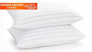 2 or 4-Pack Jumbo Stripe Bounce-Back Pillows