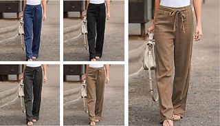Elasticated Loose Fit Trousers - 4 Colours, 5 Sizes