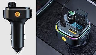 Bluetooth Transmitter with Charging Ports!