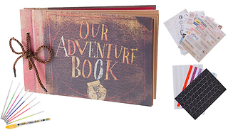 'Our Adventure Book' Scrapbook