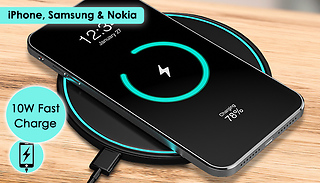 Wireless Phone Charging Pad - iOS, Samsung, LG