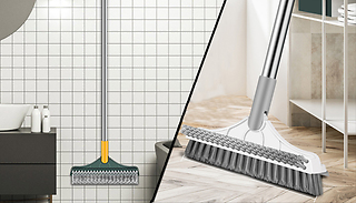 3-in-1 Double Sided Floor Cleaning Brush - 2 Colours