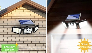 1 or 2-Pack of Motion Sensor 360°Adjustable Solar Lights - Waterproof! ...