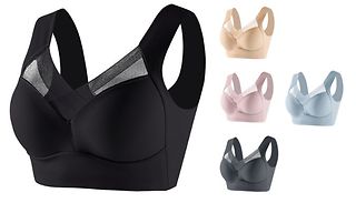 Plus Size Sculpting Uplift Bra - 7 Sizes, 5 Colours