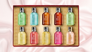 Molton Brown Pamper Collection Gift Set - 10 Bath & Shower Gels!