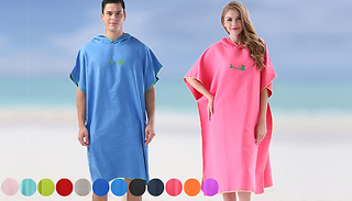 Beach Changing Cover Poncho  12 Colours