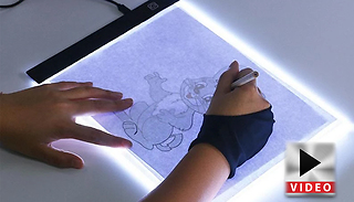 LED Lighting Drawing Tablet
