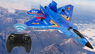Kid's Remote Control F22 Raptor Fighter Jet - 2 Colours