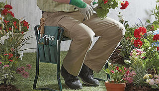 Garden Gear Padded Gardening Kneeler with Tool Pouch