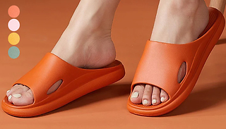 Comfortable Lightweight Anti-Slip Sliders - 4 Colours & 3 Sizes
