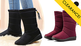 Women's Waterproof Snow Boots - 4 Colours & 7 Sizes