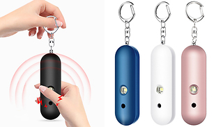 Waterproof High-Decibel Personal Alarm Device - 4 Colours