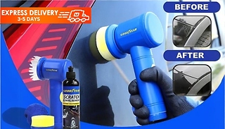 GoodYear Car Scratch Polisher Repair Kit - 7 Pieces!