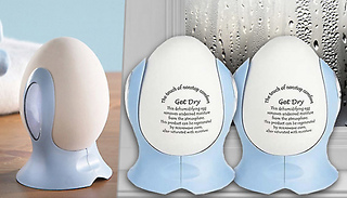 Portable Moisture Absorbing Dehumidifier Egg