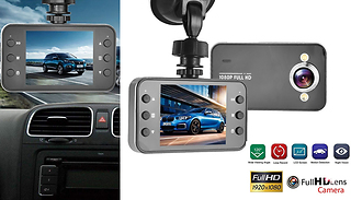 Motion-Sensor HD Night Vision Car Dash Camera Set