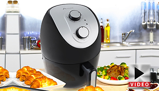 Alivio 3L 1200W Air Fryer With Adjustable Thermostat & Timer