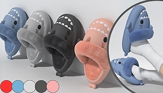 Plush Shark Sliders - 5 Colours & 5 Sizes