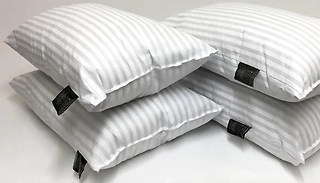 4-Pack of Hotel Quality Striped Pillows