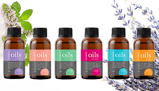 Set of 6 Glamza Essential Oils