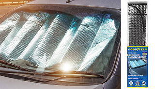 Goodyear Universal Car Folding Foil Sun Reflector Screen