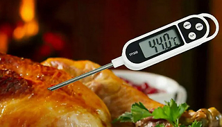 Digital Celsius & Fahrenheit Food Thermometer - 1 or 2
