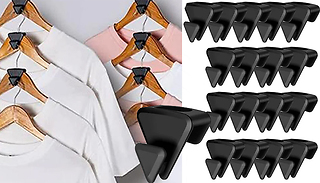 18x Triangle Coat Hanger Organising Attachments