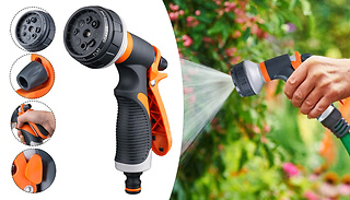8-In-1 Garden Water Hose Nozzle Attachment