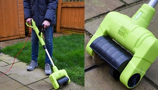 Garden Gear Multi-Use Telescopic Cleaning Brush - 3 Interchangeable Br ...
