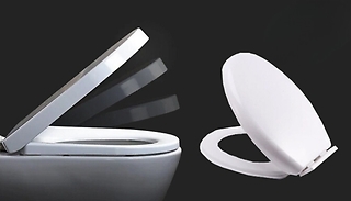 Soft Close Toilet Seat - D-Shaped or O-Shaped 