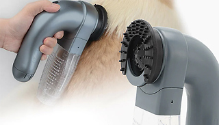 Pet Fur Massager and Fur Vacuum Remover